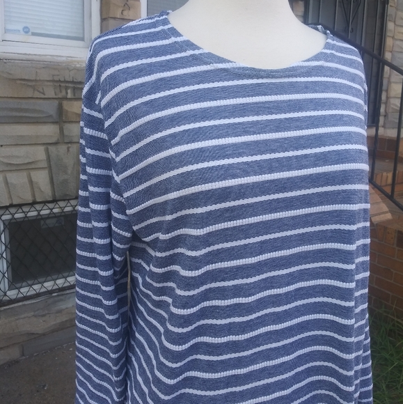 Sail to Sable | Nautical Striped Dress Womens XL - Picture 2 of 10